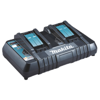 Akku-Ladegerät DC18RD für 14.4 - 18 V - mit Luftkühlung, Doppelladegerät Makita