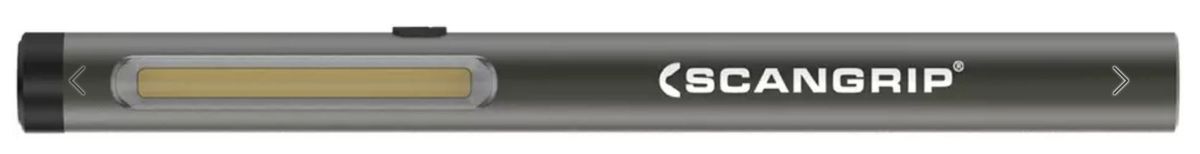 Taschenlampe WORKPEN 200R, 20-200 lm - Akku, max. 1-10 Std., Ladedauer 2.5 Std.