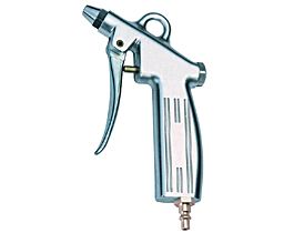 Ausblaspistole aus Aluminium - Anschluss 1/4" Düse M12x1.25