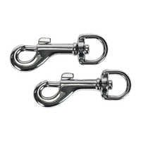 Karabinerhaken MEISTER Stahl vernickelt