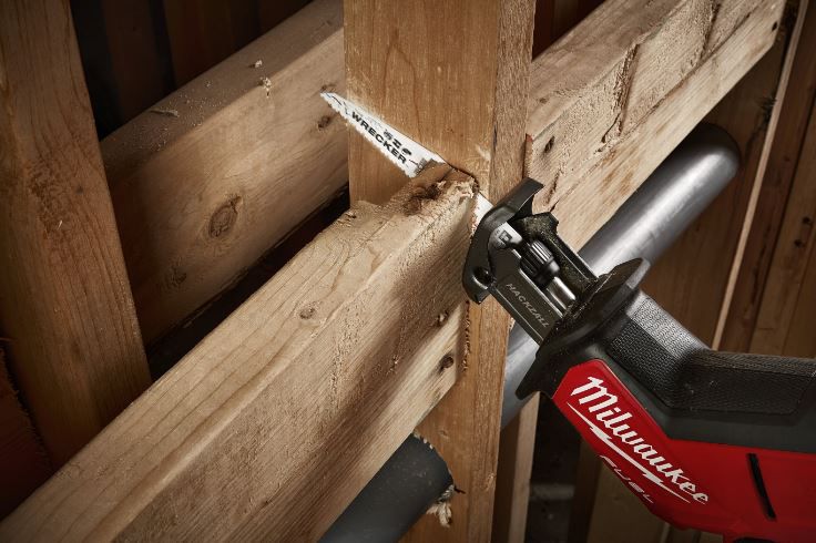 Säbelsägeblatt Holz THE WRECKER - Milwaukeee, 300 x 3,6 mm Pack à 25 Stk.