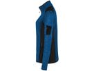 Damen Strickfleecejacke Churchill - Gr. 2XL, royalblau meliert