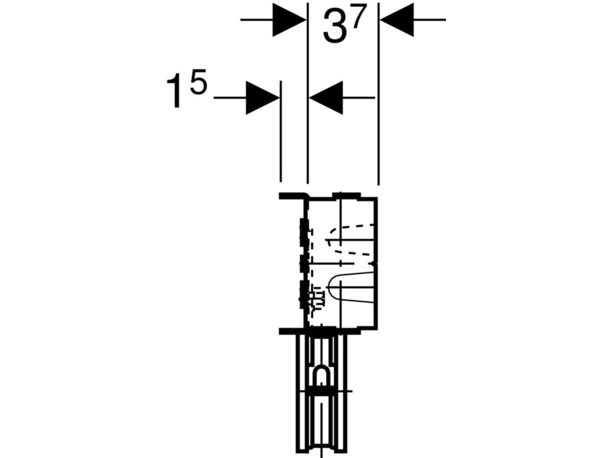 Geberit GIS-Waschtischset