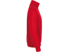 Sweatjacke College Gr. 3XL, rot - 70% Baumwolle, 30% Polyester, 300 g/m²
