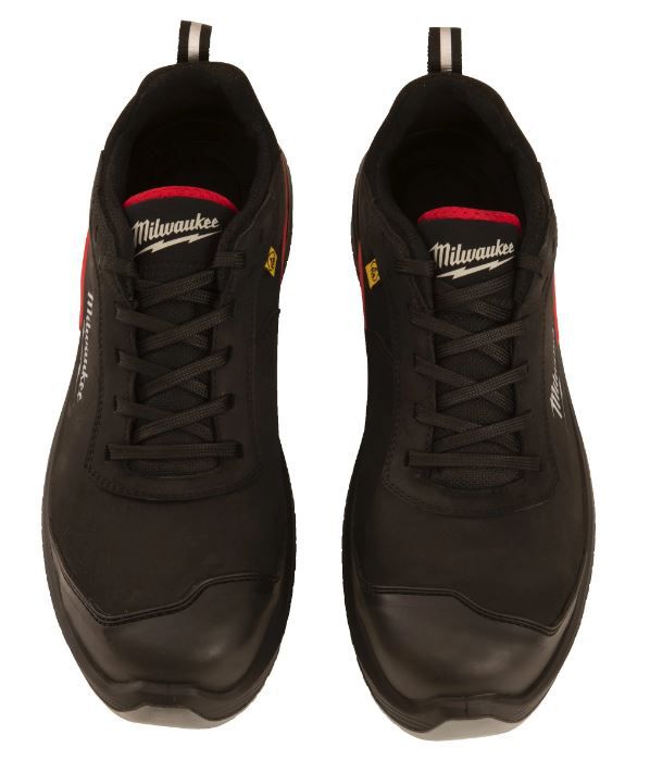 Sicherheits-Halbschuh schwarz - Milwaukee, FLEXTRED S3S, Leder