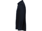 Hemd 1/1-Arm Perf. Gr. 5XL, schwarz - 50% Baumwolle, 50% Polyester, 120 g/m²