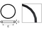 O-Ring EPDM schwarz für C-Stahl - Inox - 28 mm