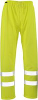 Wolfsberg Regenhose gelb-floures. Gr. S - 70% Polyester 30% Polyurethan