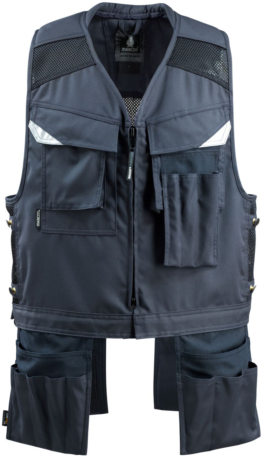 Baza Werkzeugweste - 65% PES / 35% CO, 260 g/m2