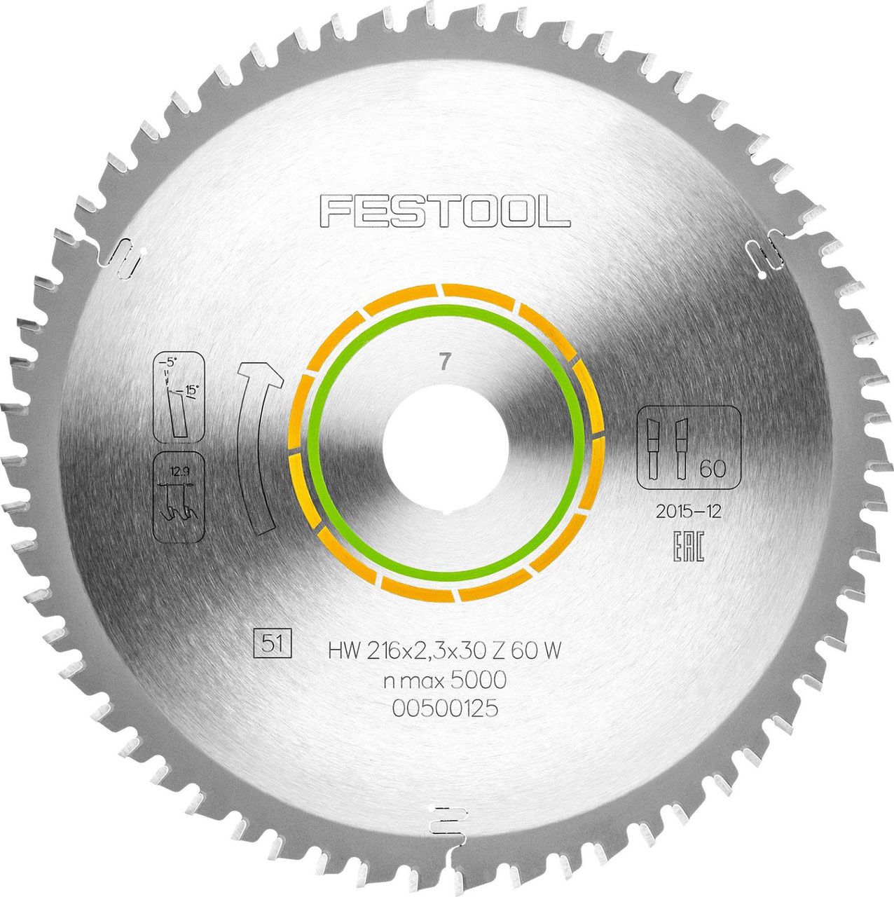 Kreissägeblatt HW 160x2.2x20 W28 - Festool             (Wood Universal)