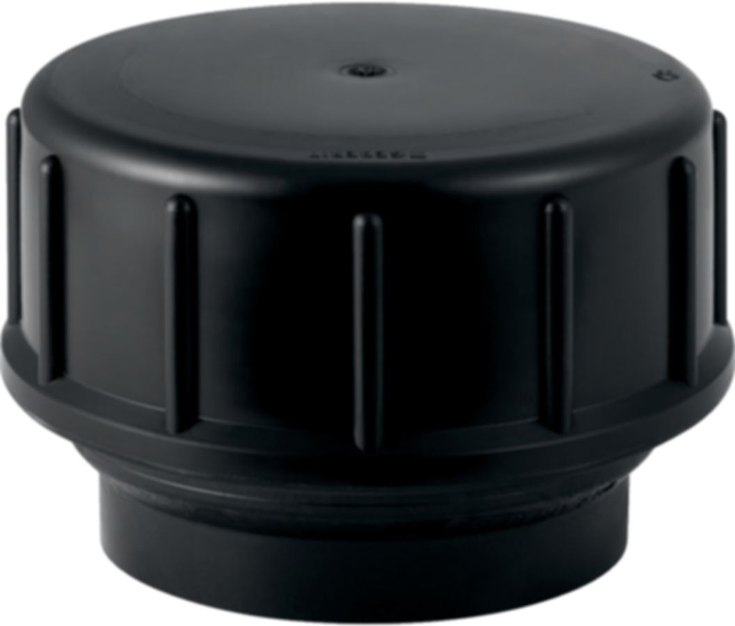 Geberit PE Stutzen mit Verschlusskappe