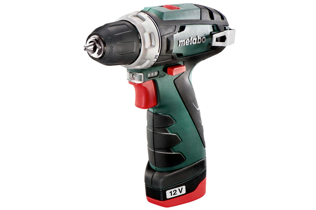 Akku Bohrschrauber 12V 2x2.0Ah im Koffer - Metabo, 34N 1-10mm inkl. Ladegerät
