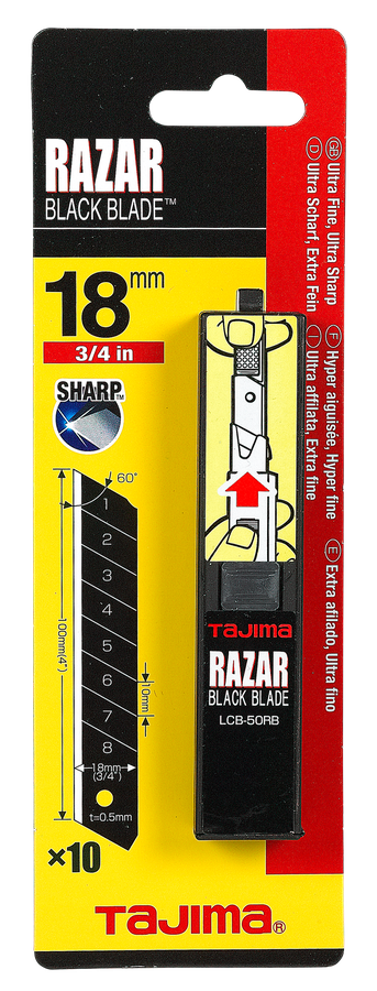 Ersatzklingen LCB 50 RBC 18 mm - extra scharf