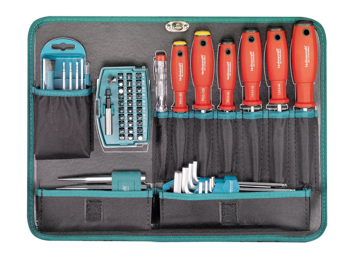 Werkzeugkoffer "PRO-CASE 5 - 140-tlg. 1/4"+1/2"