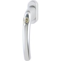 Fenstergriff HOPPE 0710S/U26 Tôkyô - abschliessbar mit Druckzylinder
