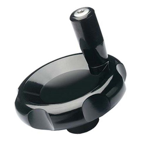 Sterngriffe Elesa VL.140+I mit - drehbarem Griff Duroplast schwarz