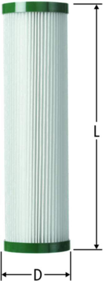 Filterpatrone kurz Nussbaum, Kunststoff - Nr. 18094