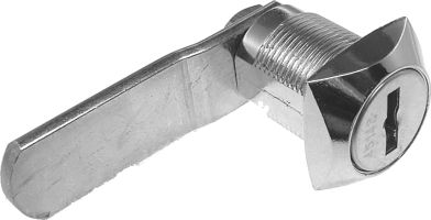 Schraubzylinder verchromt M19 - mit Riegel R0150