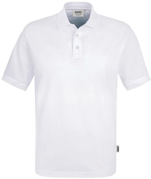 Poloshirt Top Piqué aus 100 % Baumwolle - grau-mel.: 60 % Polyester, 40 % Baumwoll