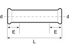 Eurotubi Langkupplung Inox
