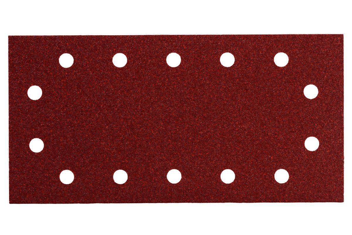 Haftschleifblätter 115x230 mm, Metabo - 14 Löcher