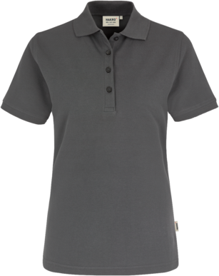 Damen-Poloshirt Classic Gr. XL, graphit - 100% Baumwolle, 200 g/m²