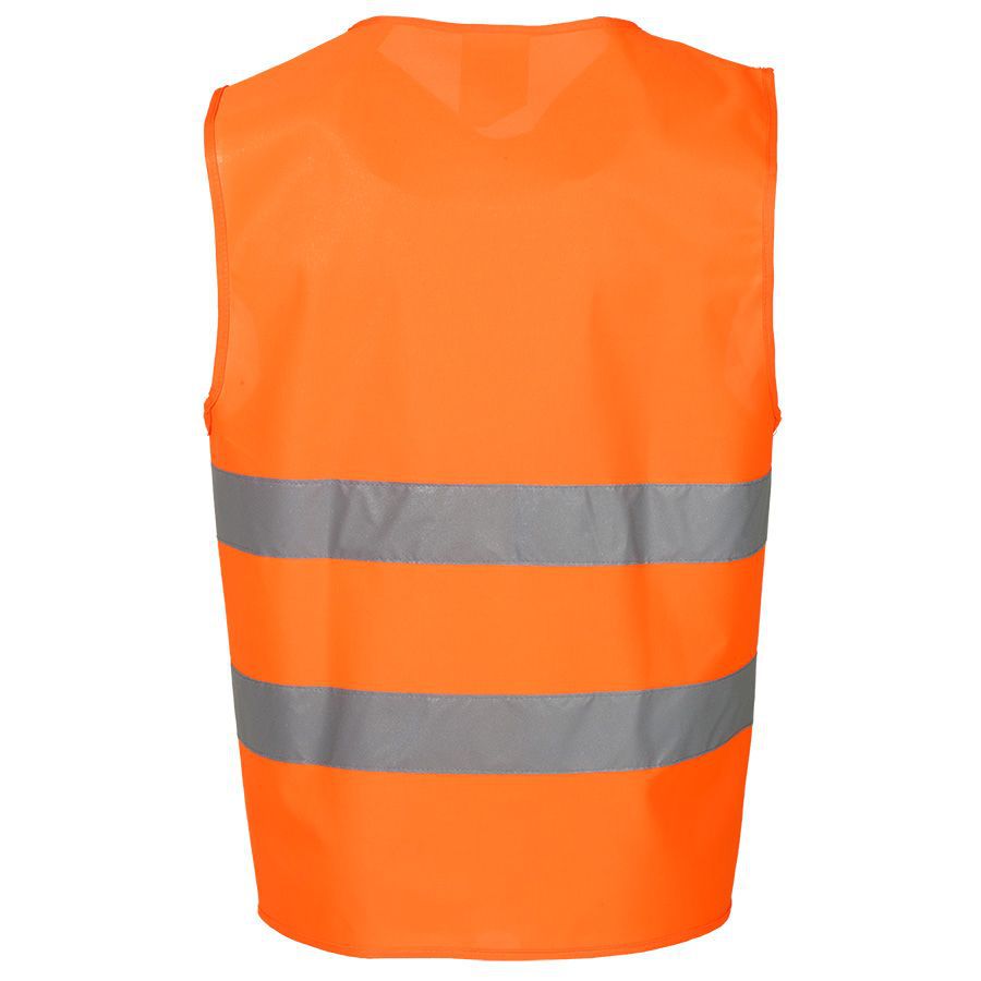 Warnweste aus Mischgewebe, Reflexstr. S - leuchtorange, EN 471