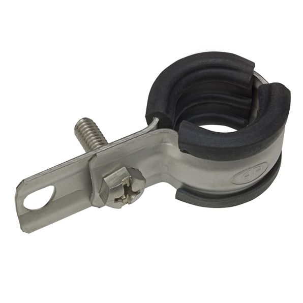 Rohrschelle zu Schutzrohr 1/2" - Befestigung an Sockelrohrschelle