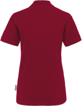 Damen-Poloshirt Classic Gr. 2XL, weinrot - 100% Baumwolle, 200 g/m²