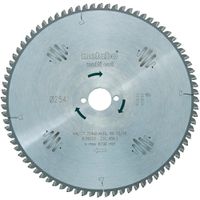 Kreissägeblatt METABO 254x30x1.8 mm - Z80 FZ/TZ 5°Neg., MultiCut Professional