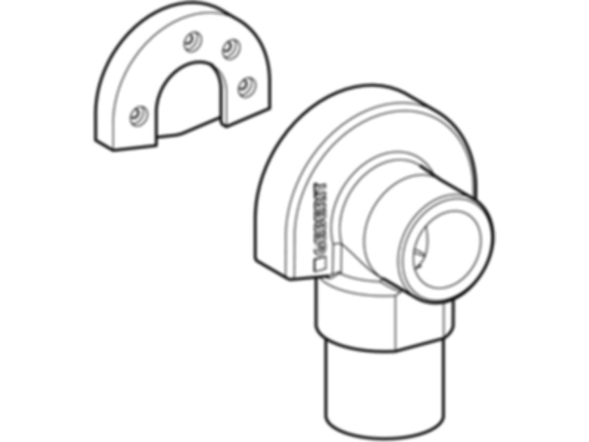 Geberit Mepla Schalldämme-Set - für Armaturenschschl. 16-20 1/2"