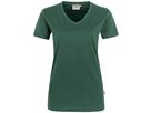 Damen V-Shirt Mikralinar PRO, Gr. S - hp tanne