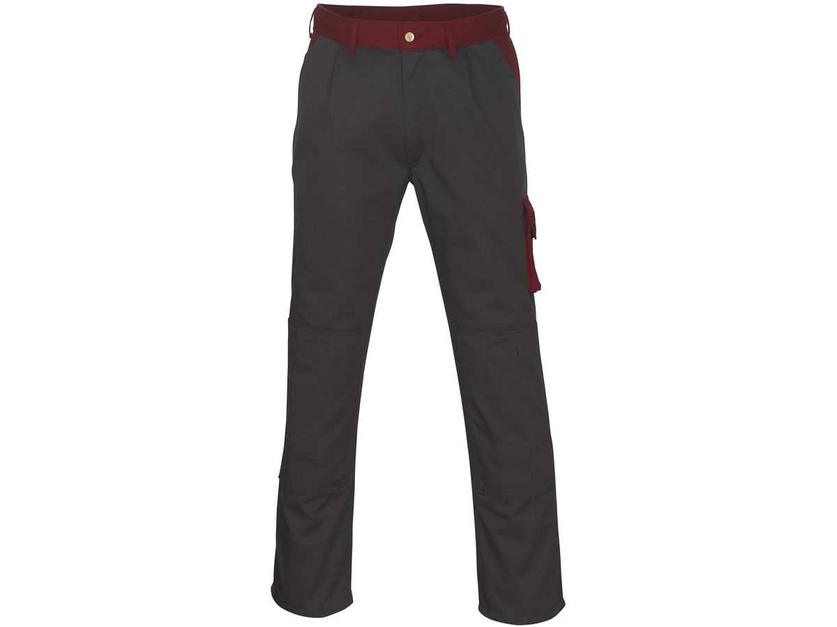 Torino Bundhose anthr./rot Gr. 82C48 - 65% Polyeste / 35% Baumwolle