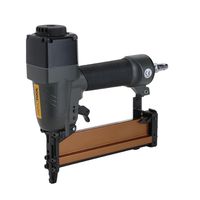 Druckluftklammergerät, Täfernagler - K90 9-40 mm,im Koffer 5.65mm RB Revotool