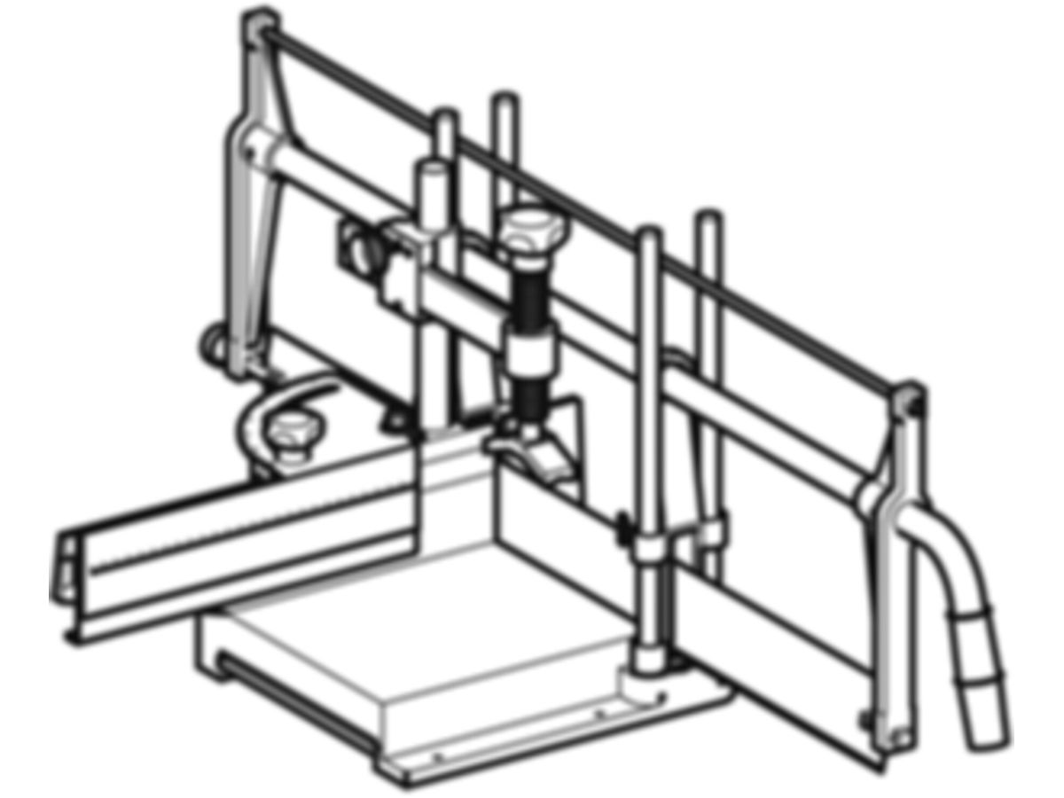 Geberit Handgehrungssägeg - Schnitthöhe 170 mm