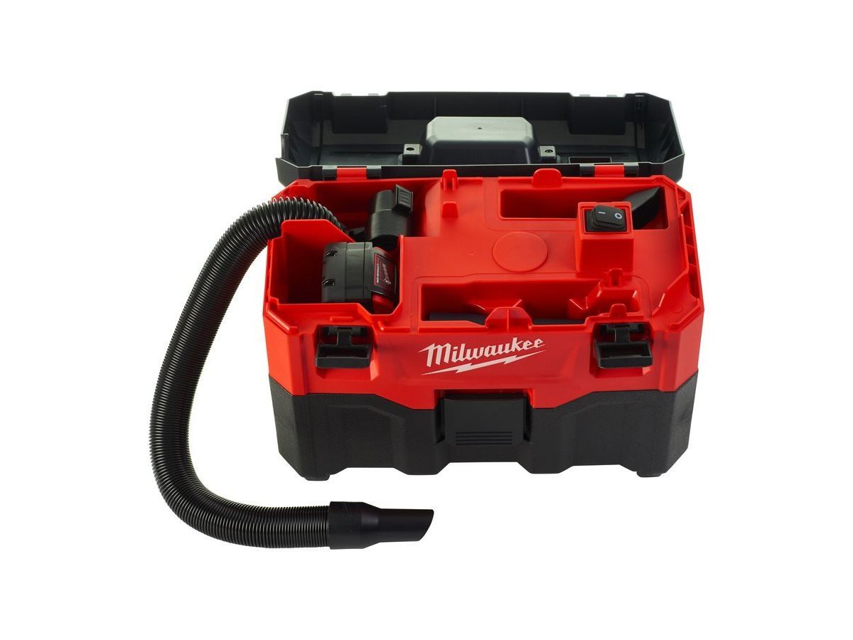 Akku-Nass-/Trockensauger Milw. M18 VC2-0 - 18V/  Luftstr. 1300 l/min./ 80mbar
