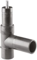 Ventil-T-Stück PE100 S-5 SDR 11 ELGEF - 5 bar Gas / 16 bar Wasser