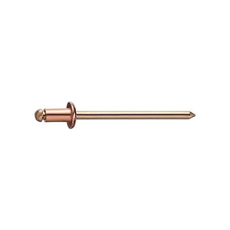 Spenglerniete GESIPA Flachrundkopf - Kupfer/Bronze