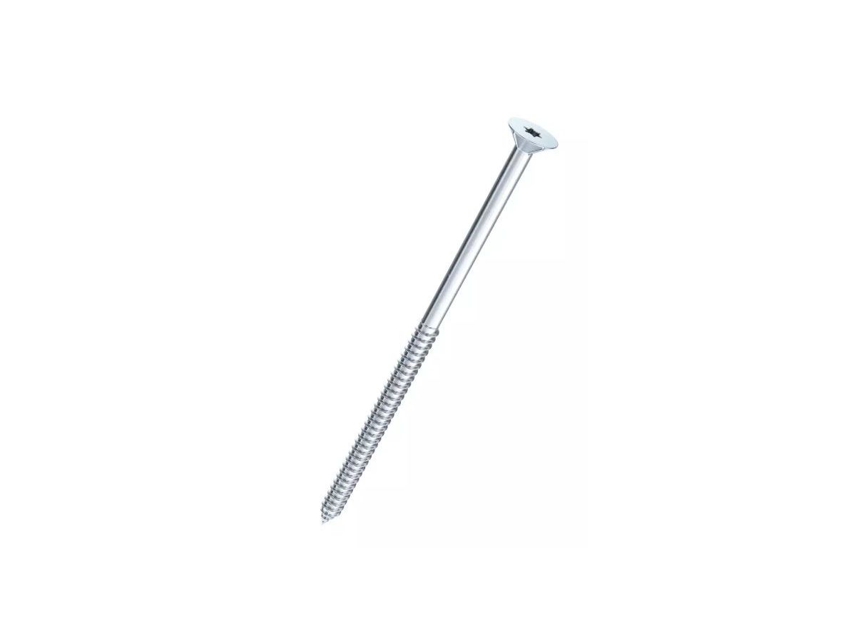 Senk-Spanplattenschrauben Torx - Verzinkt blau, mit Schaft