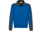 Sw.jacke Contr. Perf. 3XL royalb./anth. - 50% Baumwolle, 50% Polyester, 300 g/m²
