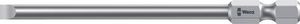 Schlitz Bits WERA 1/4" 1.0 x 5.5mm 152mm - zähhart