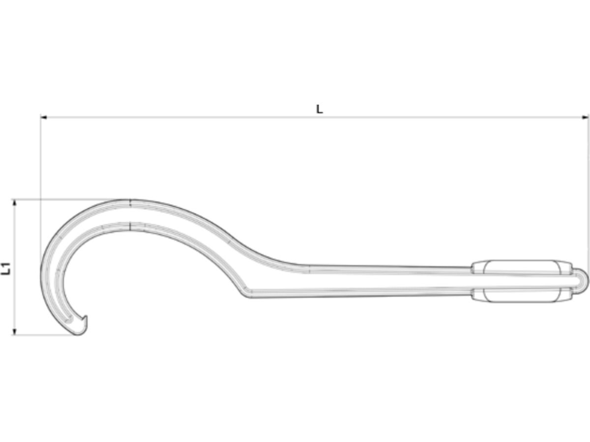 +GF+ iJoint Klemmverbinder PP NBR - Montageschlüssel (Alu) d63-d110 mm
