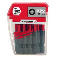 Schrauberbit Shockwave Gen II - Milwaukee PZ2/ 50 mm