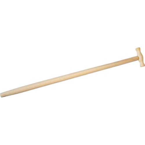 Spatenstiel mit T-Griff, Esche - Hausgrösse 39 mm, Länge 90cm, Ebner