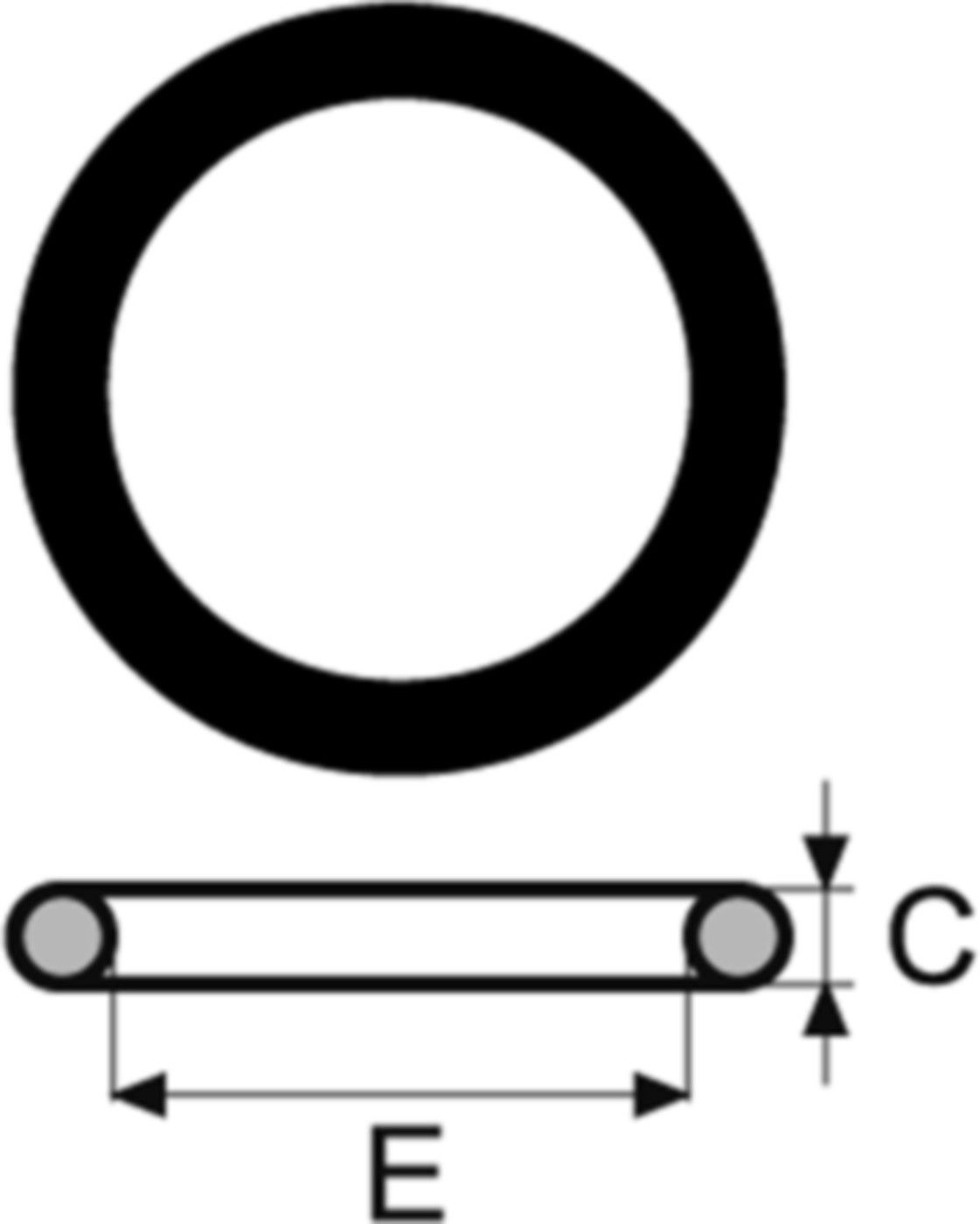 O-Ring FPM grün für Solar bis 170° - Eurotubi