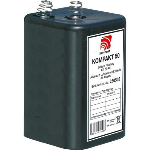 Luftsauerstoff Batterie Kompakt 50 - 6V / 50Ah.
