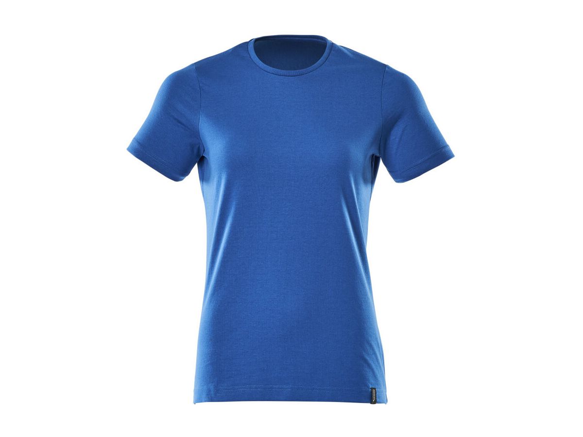 Damen T-Shirt, Gr. 4XL ONE - azurblau, 60% CO / 40% PES, 195 g/m2