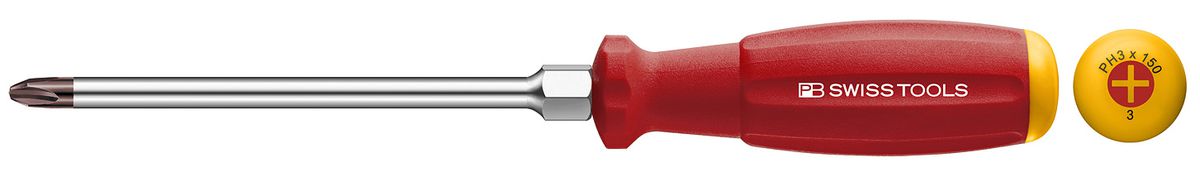 Schraubenzieher Phillips PB 8193 - mit Sechskantansatz