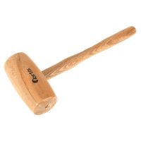 Holzhammer FORTIS 70/145, Länge 285 mm - Schlagkopf Buche, Eschenstiel