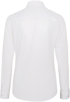 Bluse 1/1-Arm Performance Gr. S, weiss - 50% Baumwolle, 50% Polyester